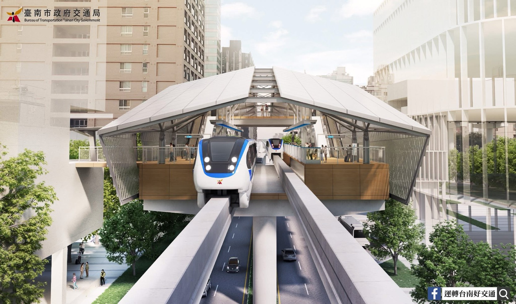 台南首條捷運藍線政院核定 黃偉哲：古都交通即將邁入新篇章